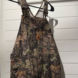 Carhartt Insulated Camo Bib Overall - Children/Youth Mossy Oak